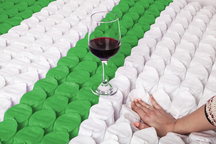 Sprężyny kieszeniowe 7stef Strong Med 90x190