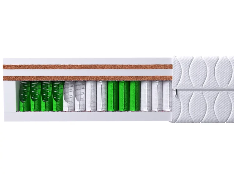 Materac Strong Med 2x kokos 140x190